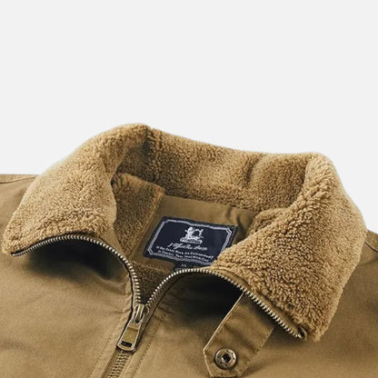 Rocal Outlet | Chaqueta para Hombre – Algodón y Lana de Cordero Atemporal