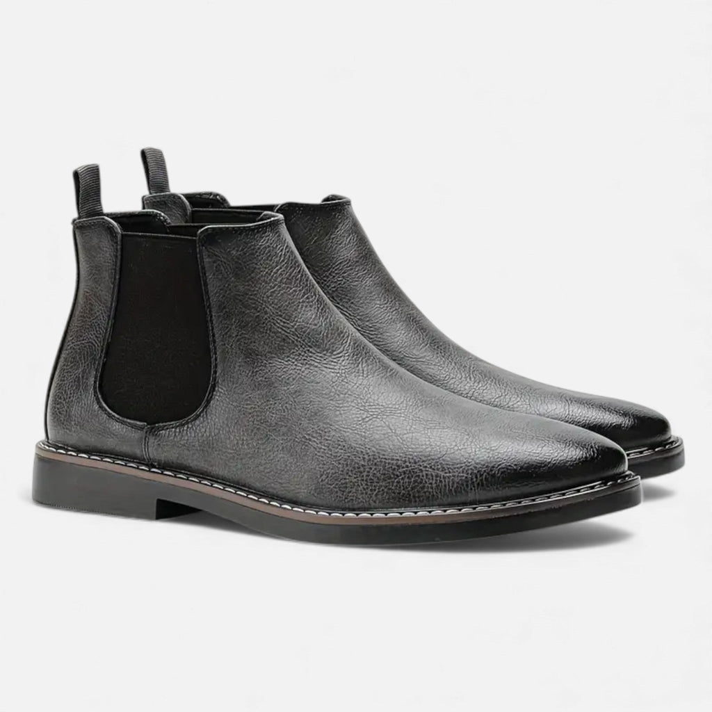 Rocal Outlet | Men’s Retro Ankle Boots – Two-Tone Heritage Style