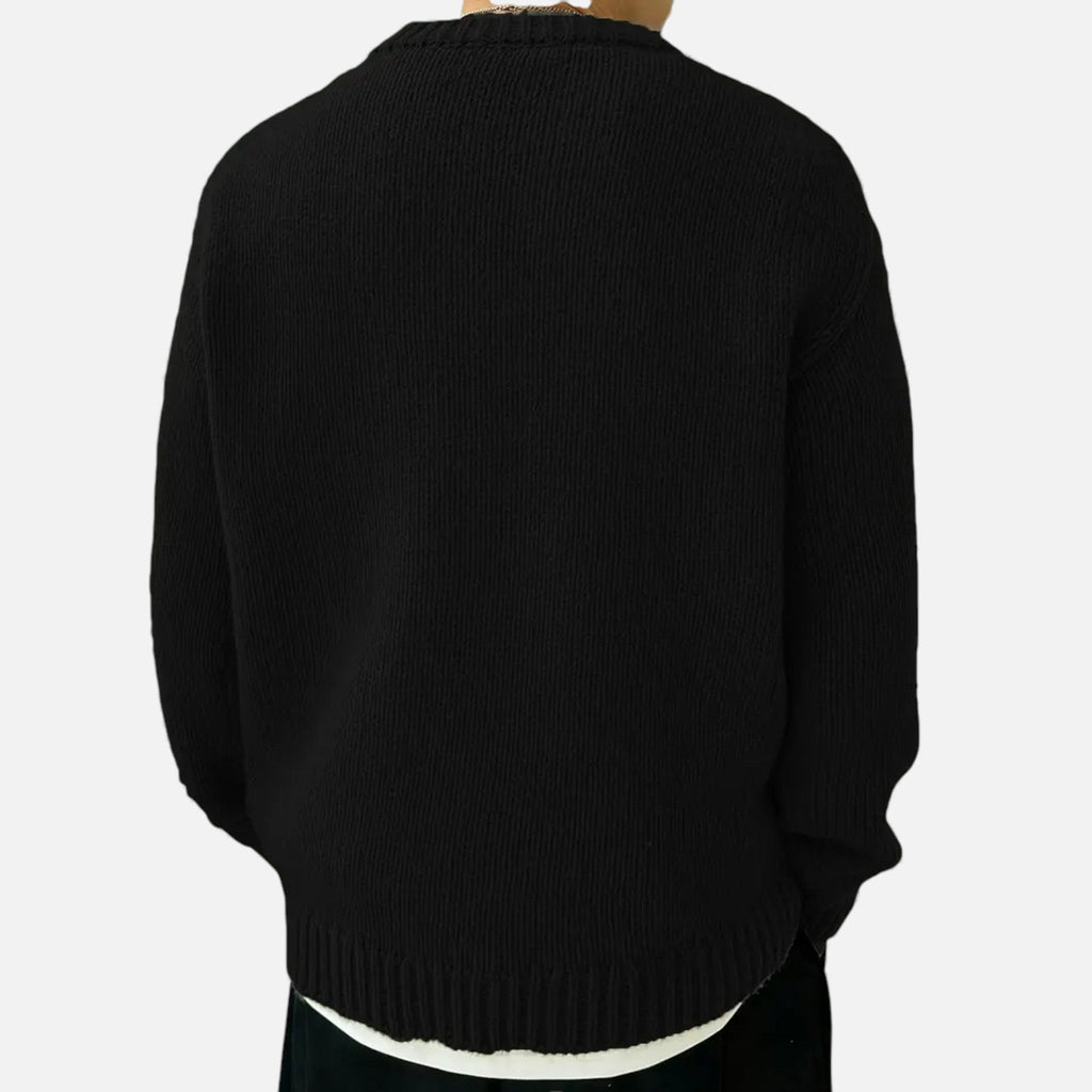 Rocal Outlet | Men’s Sweater – Crew-Neck Winter Essential