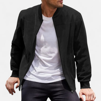 Rocal Outlet | Chaqueta Aviador de Ante para Hombre – Estilo Clásico de Vuelo