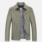 Rocal Outlet | Men’s Jacket – Lightweight Turn-Down Collar Elegance
