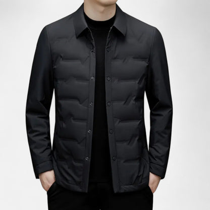 Rocal Outlet | Plumífero ligero de hombre – Elegancia clásica para invierno