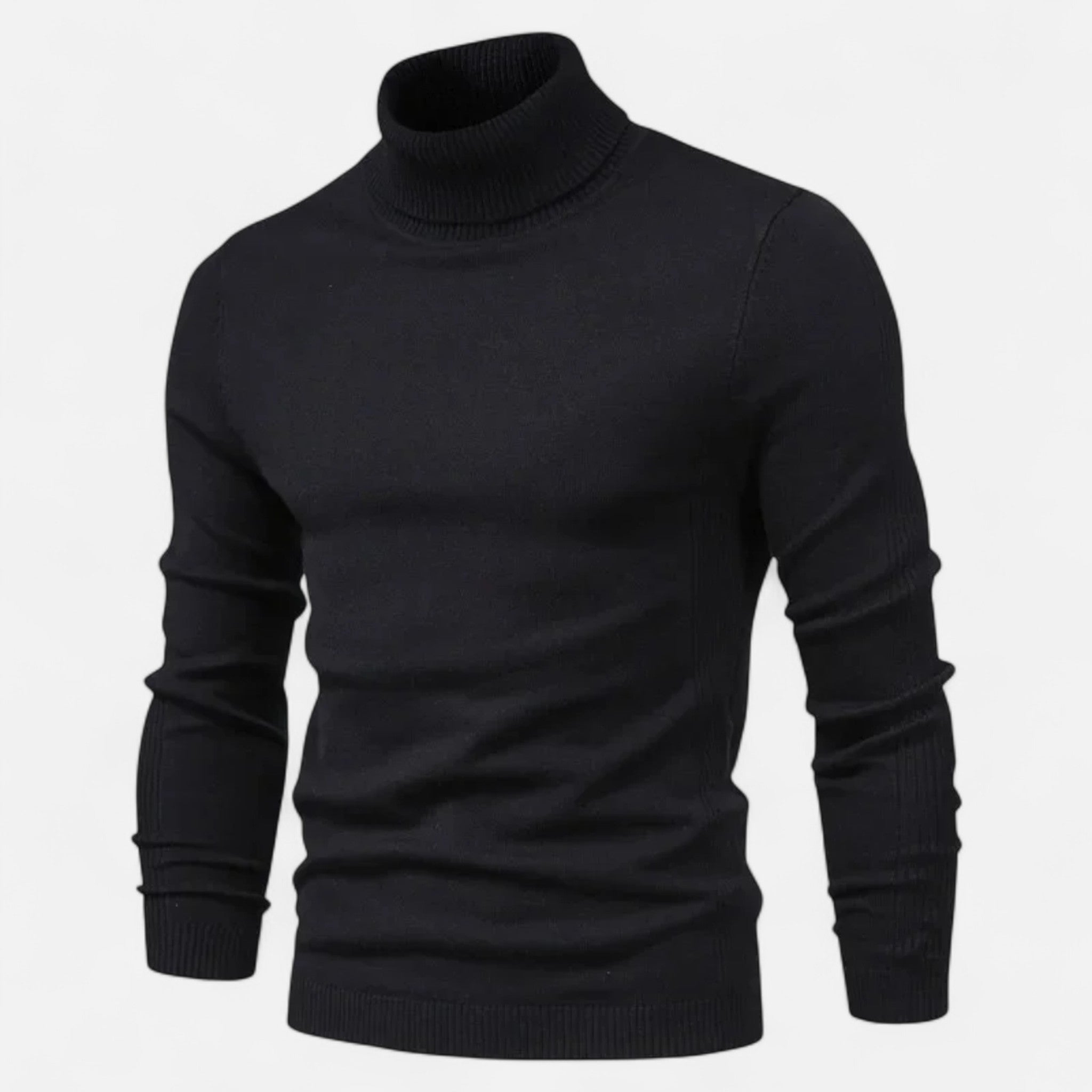 Rocal Outlet | Men’s Sweater – High Turtleneck Knitted Heritage