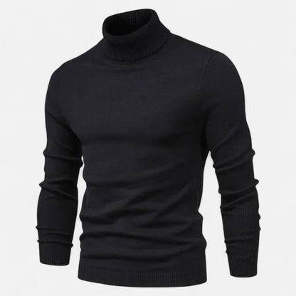Rocal Outlet | Suéter de hombre – cuello alto de punto tradicional