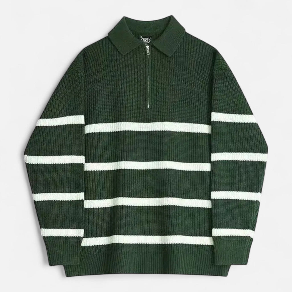 Rocal Outlet | Men’s Striped Knitwear – Heritage Casual Elegance