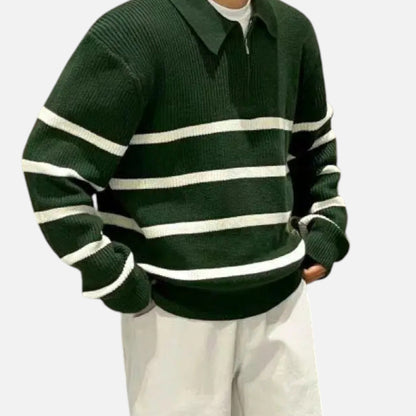 Rocal Outlet | Prenda de Punto a Rayas para Hombre – Elegancia Casual Heredada