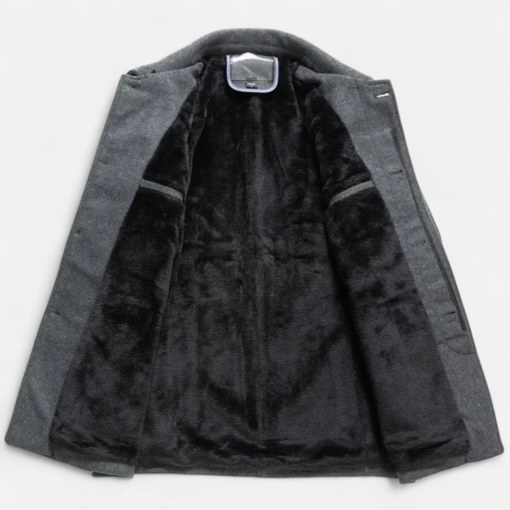 Rocal Outlet | Men’s Wool Coat – Classic Winter Elegance