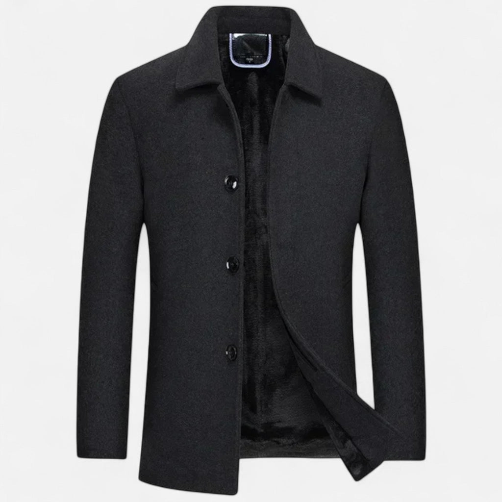 Rocal Outlet | Men’s Wool Coat – Classic Winter Elegance