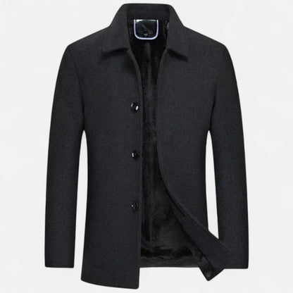 Rocal Outlet | Abrigo de Lana para Hombre – Elegancia Clásica de Invierno