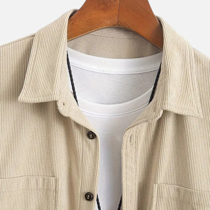 Rocal Outlet | Sobrecamisa de pana para hombre – Encanto casual elegante sin esfuerzo