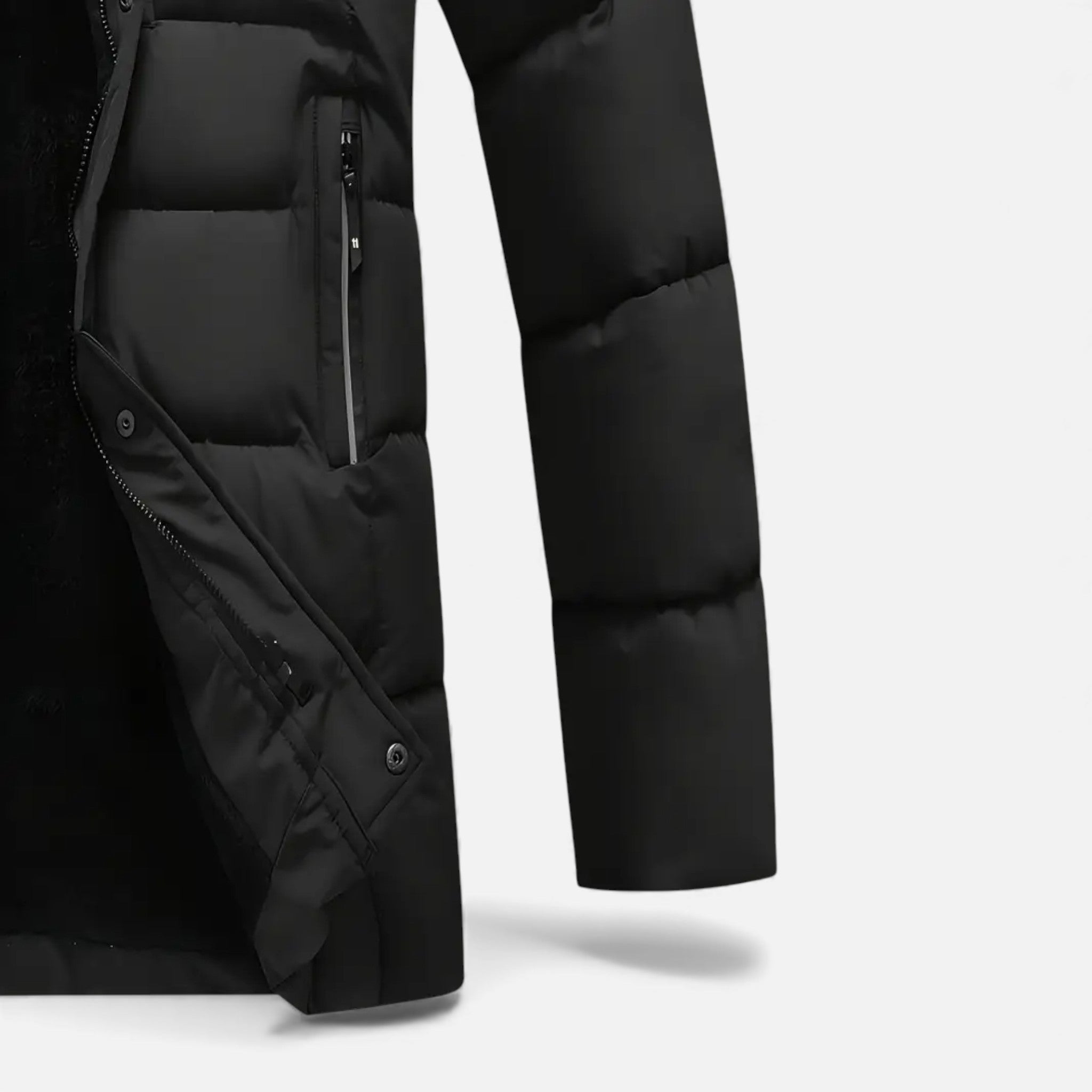 Rocal Outlet | Abrigo Largo para Hombre – Clásico Invernal con Cuello Mao