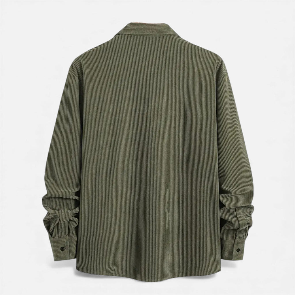 Rocal Outlet | Men’s Corduroy Shirt Jacket – Effortless Smart-Casual Charm