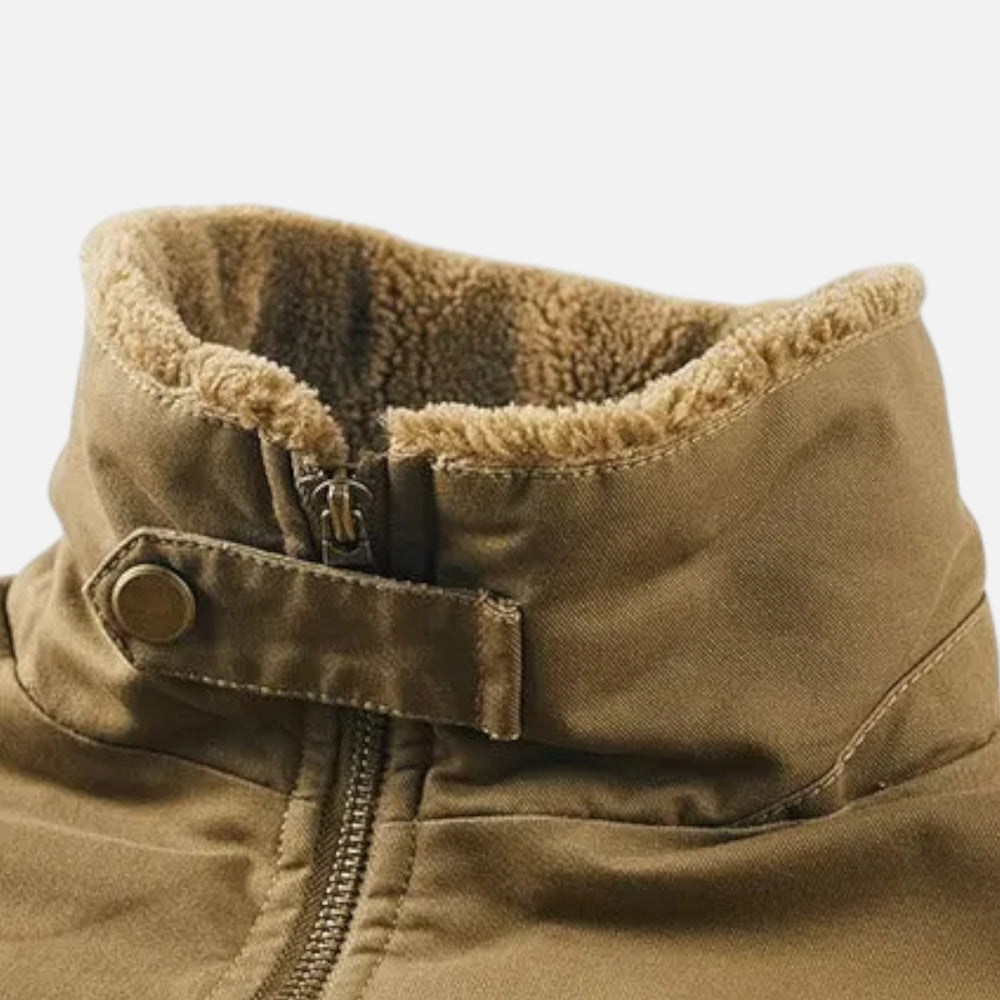 Rocal Outlet | Chaqueta para Hombre – Algodón y Lana de Cordero Atemporal