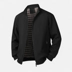 Rocal Outlet | Men’s Jacket – Lightweight Zip-Up Beige Elegance