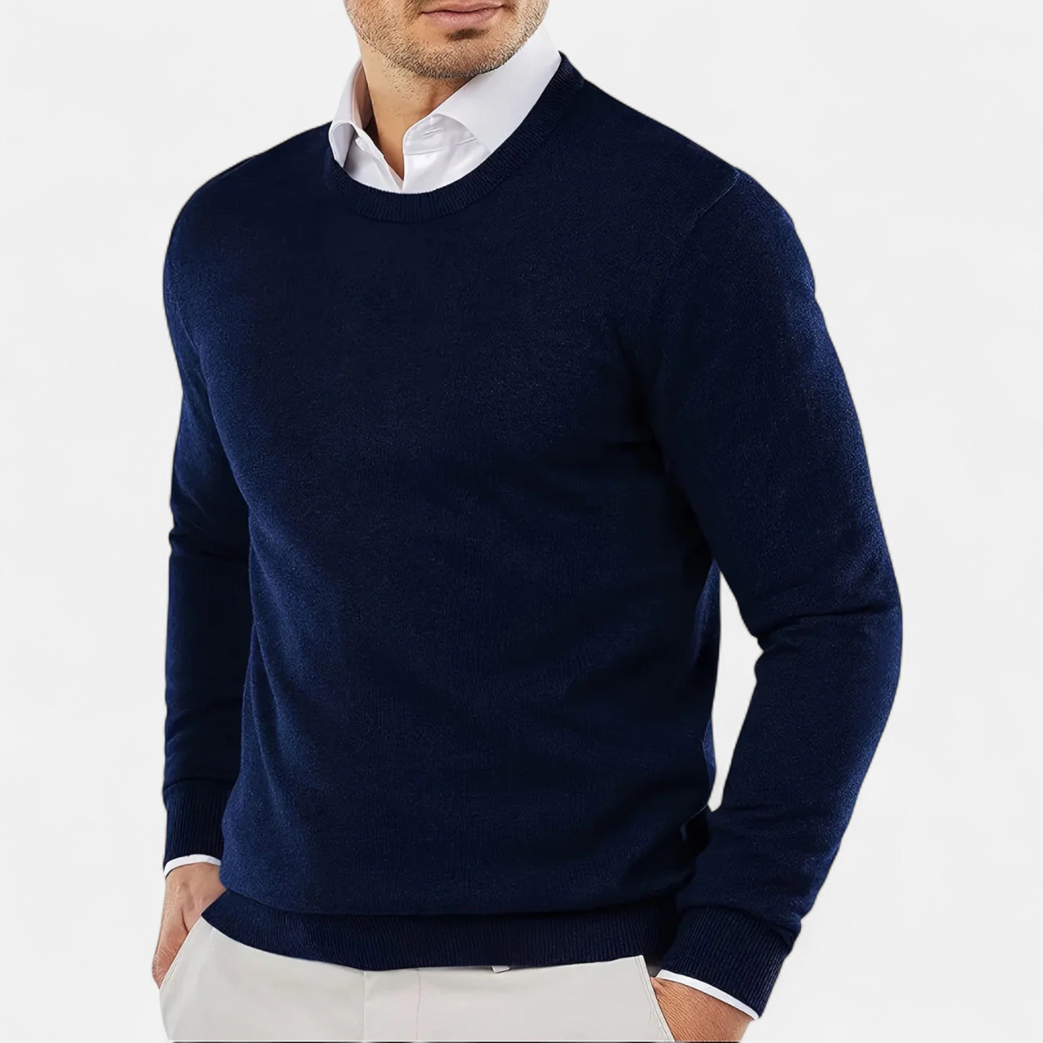 Rocal Outlet | Men’s Sweater – Elegant Knitted Heritage Style