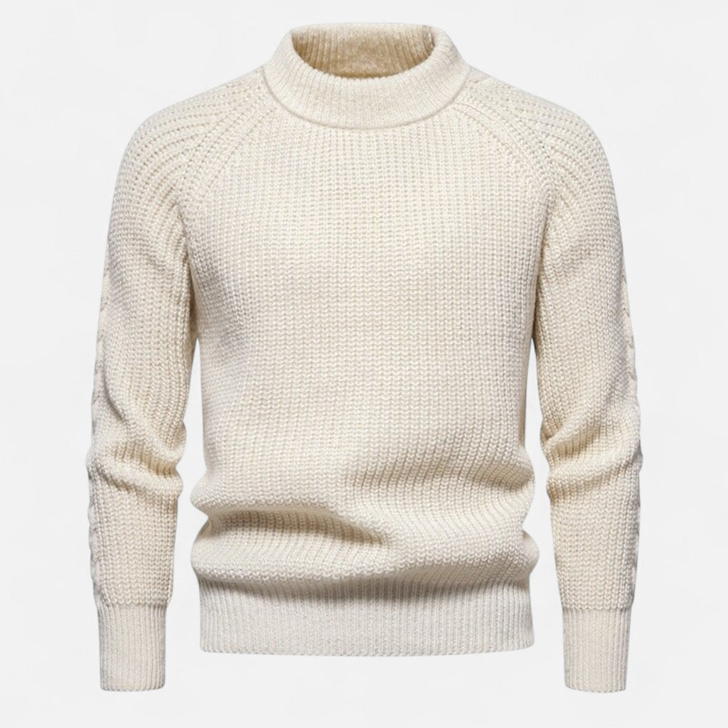 Rocal Outlet | Men’s Slim-Fit Sweater – Ribbed Knit Elegance
