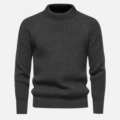 Rocal Outlet | Suéter Entallado para Hombre – Elegancia en Punto Acanalado