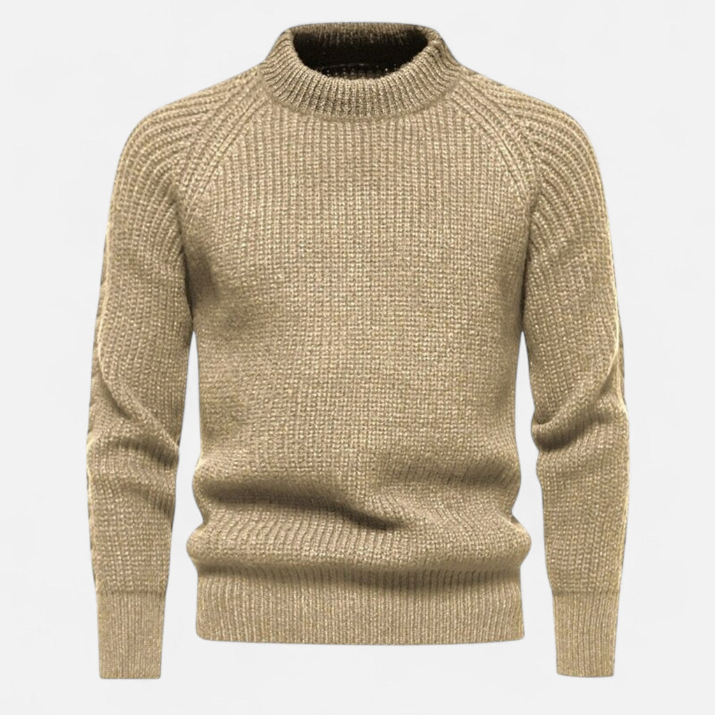 Rocal Outlet | Men’s Slim-Fit Sweater – Ribbed Knit Elegance
