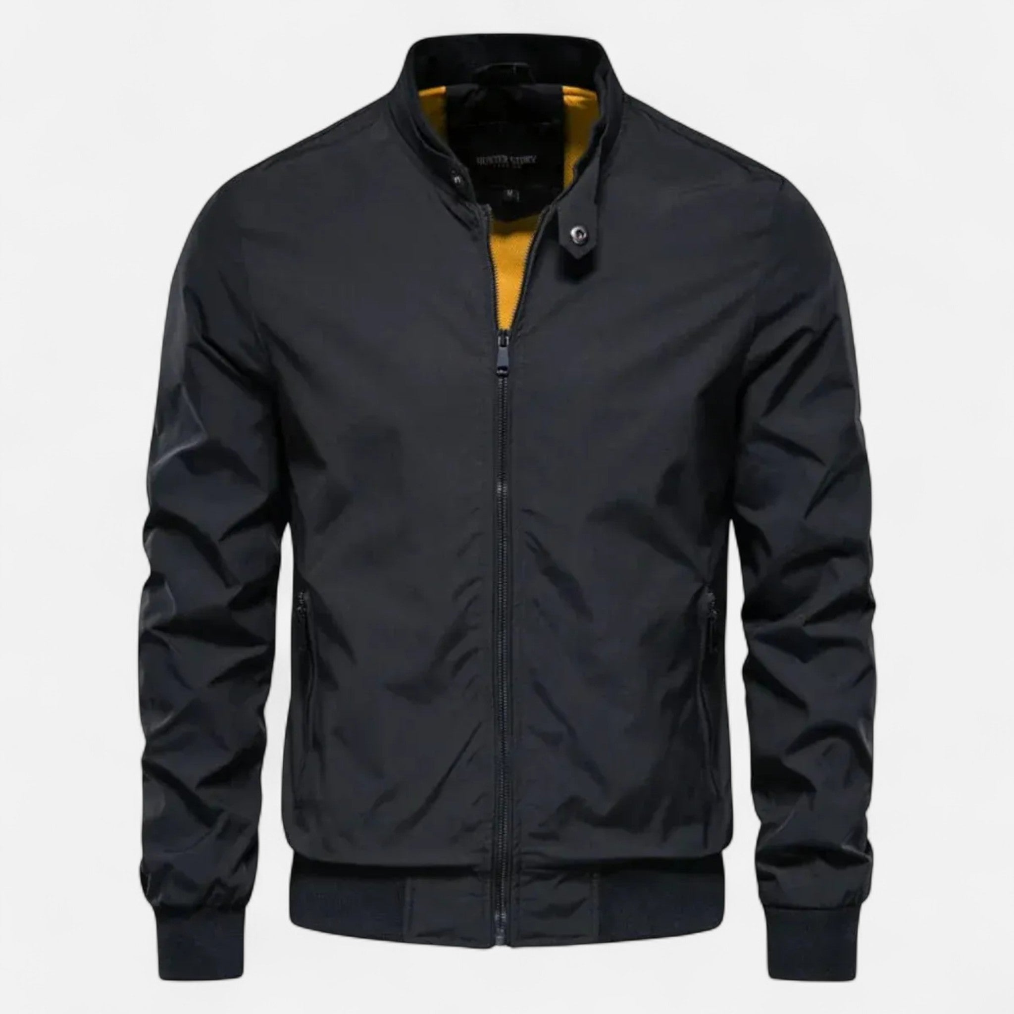 Rocal Outlet | Men’s Lightweight Bomber Jacket – Classic Ribbed Collar Design