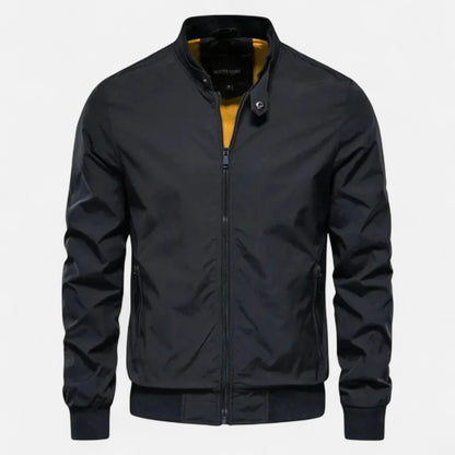 Rocal Outlet | Cazadora Bomber Ligera para Hombre – Diseño Clásico con Cuello Acanalado