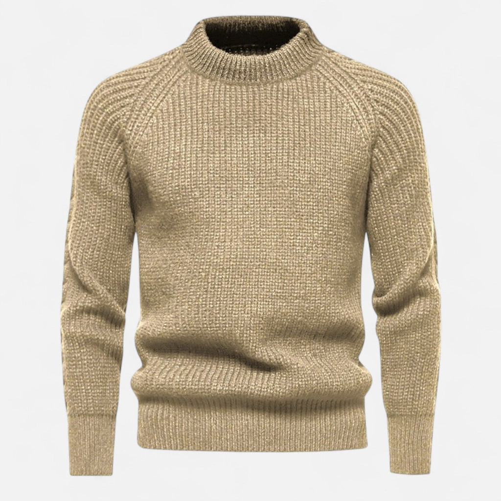 Rocal Outlet | Men’s Slim-Fit Sweater – Ribbed Knit Elegance
