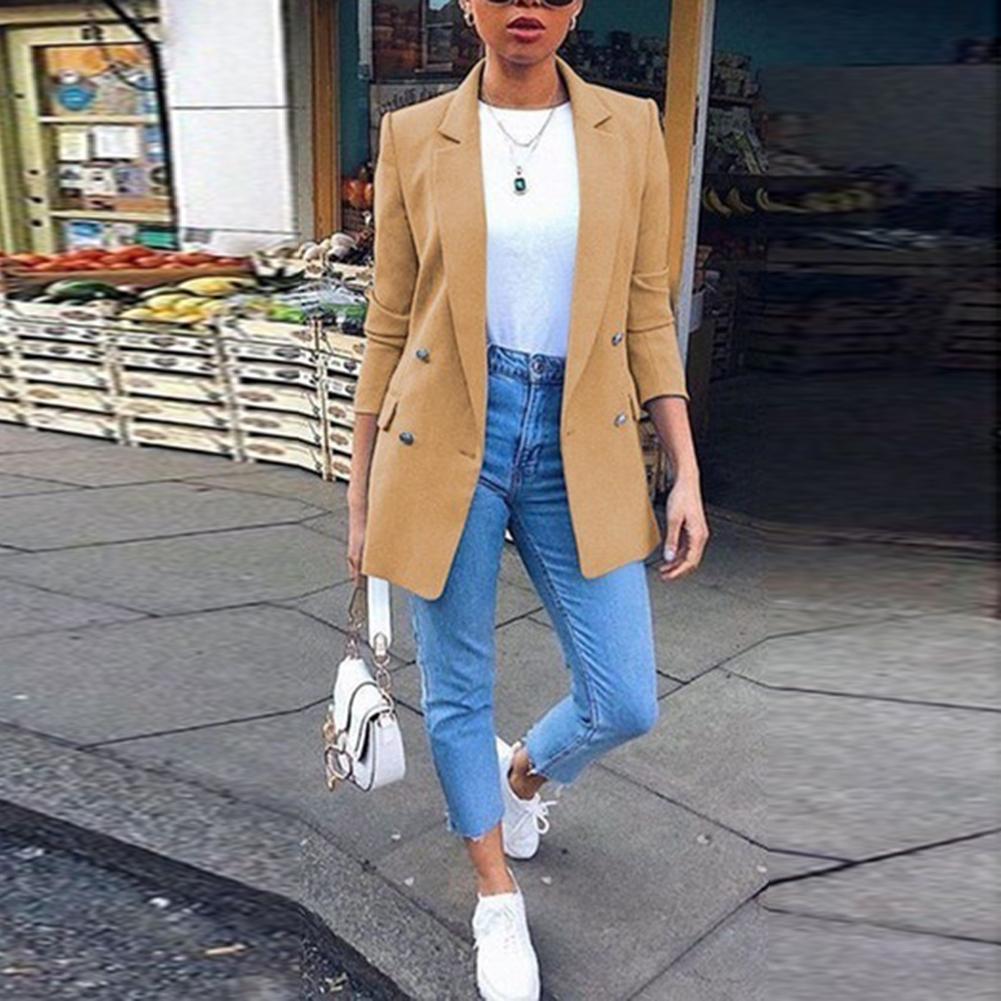 Rocal Outlet | Blazer Sólida Doble Botonadura