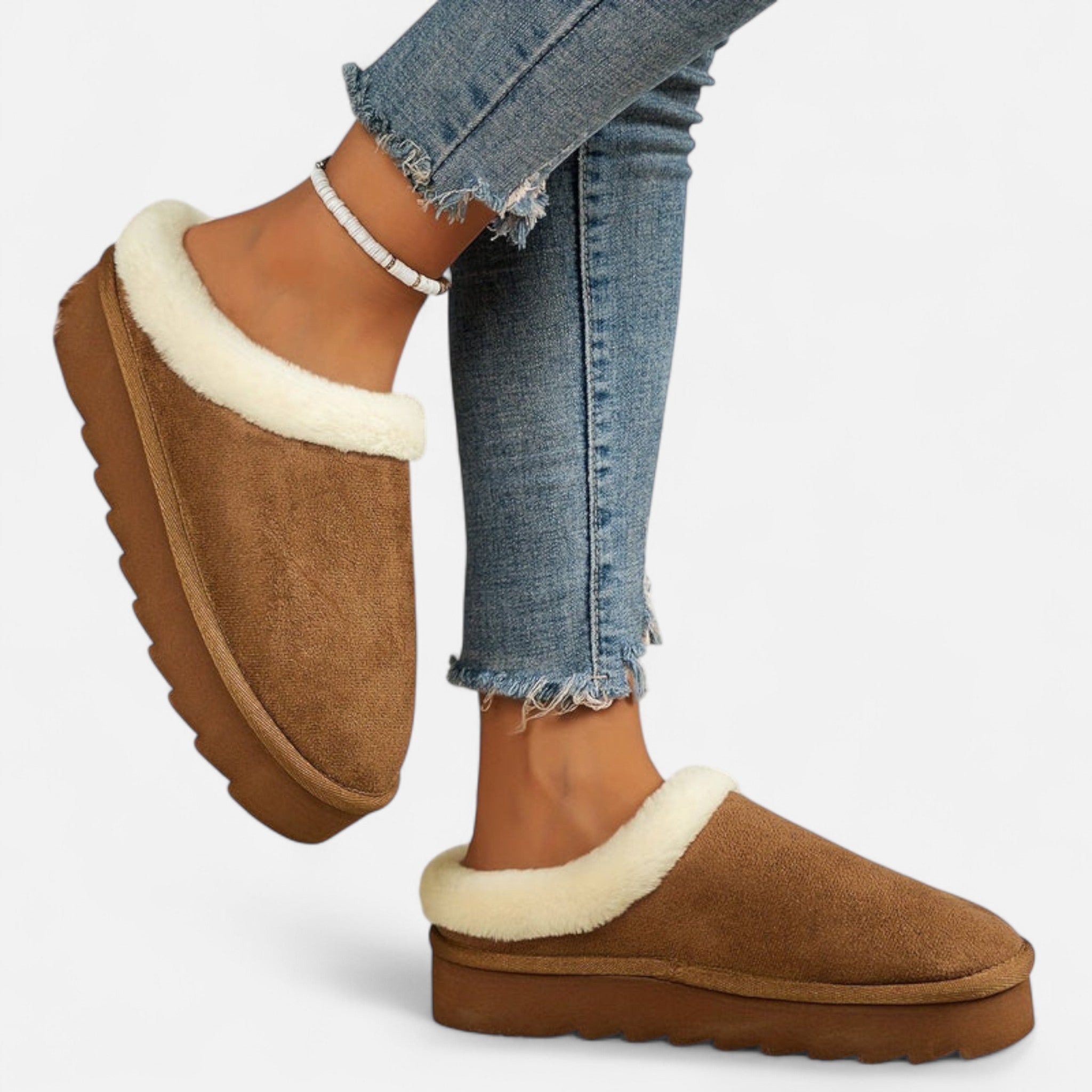 Rocal Outlet | Comfy Fleece Slippers for Women – Warm Indoor Shoes